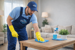 شركة تنظيف بظهران الجنوب تقدم خدمات تنظيف شاملة للمنازل والفلل والمكاتب باستخدام معدات حديثة ومواد آمنة بنتائج عالية الجودة.