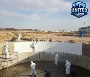 شركة عزل وتنظيف خزانات بنجران تقدم خدمات متكاملة للحفاظ على جودة المياه وسلامة الخزانات، باستخدام أحدث التقنيات والمواد المعتمدة في العزل والتنظيف. يتولى فريق متخصص تنفيذ الأعمال داخل الخزانات الخرسانية والحديدية